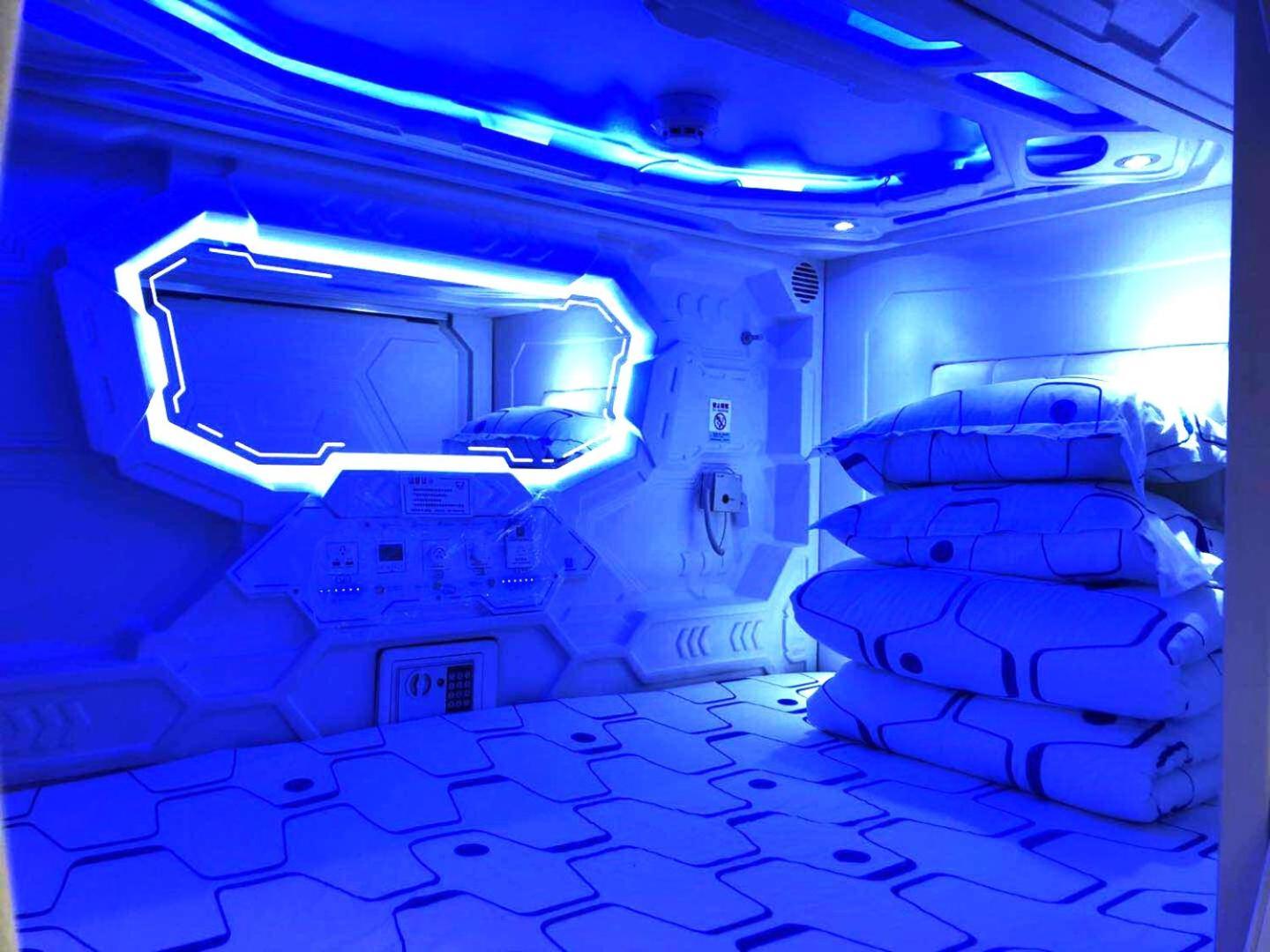 Xi'An Xianyang International Airport Space Capsule Hotel Екстериор снимка